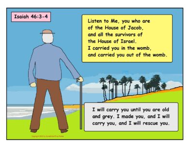 Carry you | Free Online Bible Comics, Bible verses and Gospel comics